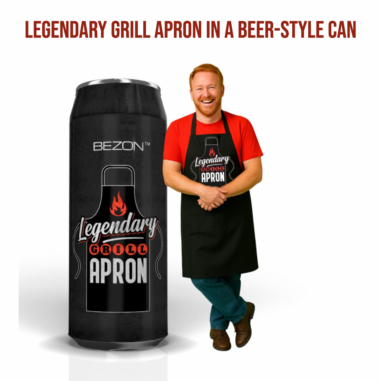Legendary Grill Apron In A Beer Style Can 1400x1575