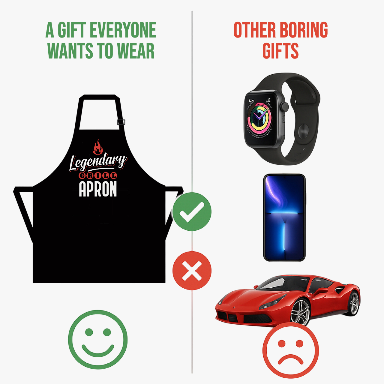 Apron Compared to Other Gifts